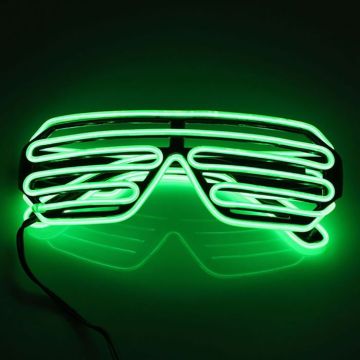 LED-brillen Groen