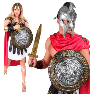 Romeins zwaard en schild