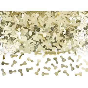 Gouden Penis Confetti - 30 g