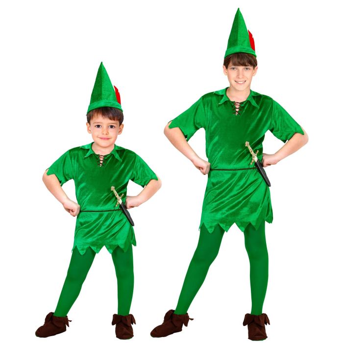Peter Pan kostuum voor jongens