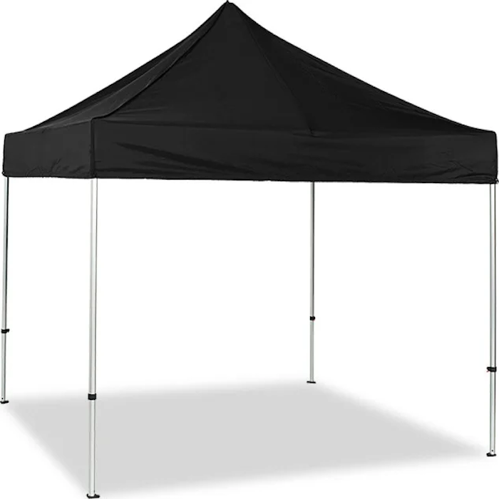 Buiten sterke paviljoen 3x3 m zwart - 19,5 kg