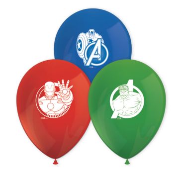 Ballonnen met Avengers-motieven 8x