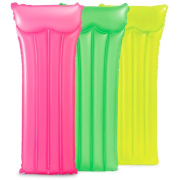Luchtbed 183x76 cm in neonkleuren