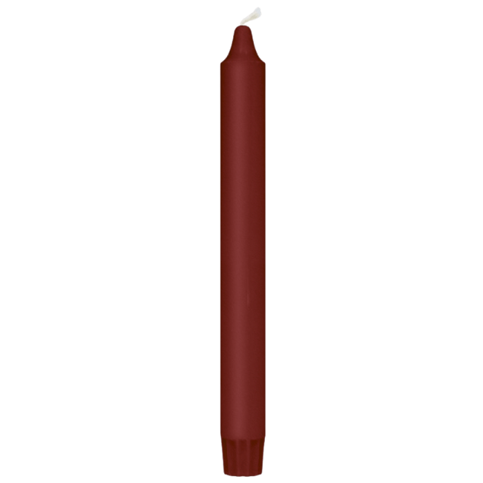Dinerkaarsen bordeaux 8x - 24 cm