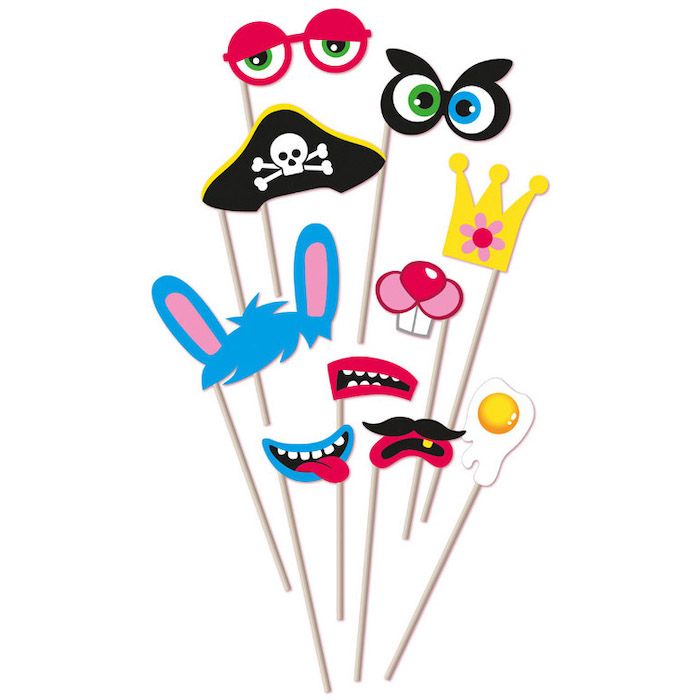Photo Booth rekwisieten Animatie 10x