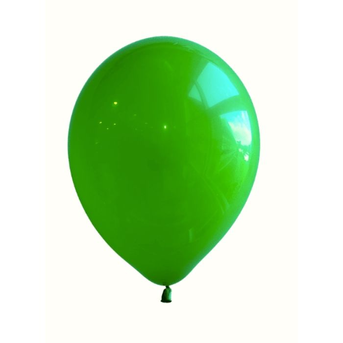 Ballonnen groen 22 cm 10x 