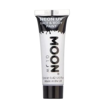 Neon UV Gezichts En Lichaamsverf Intense Wit 12 ml Moon Creations