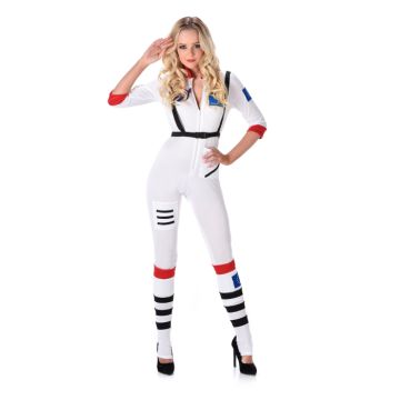 Ondeugend astronaut kostuum voor vrouwen