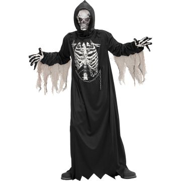 Grim Reaper kostuum met ketting voor jongens