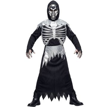 Grim Reaper kostuum met ribben voor jongens