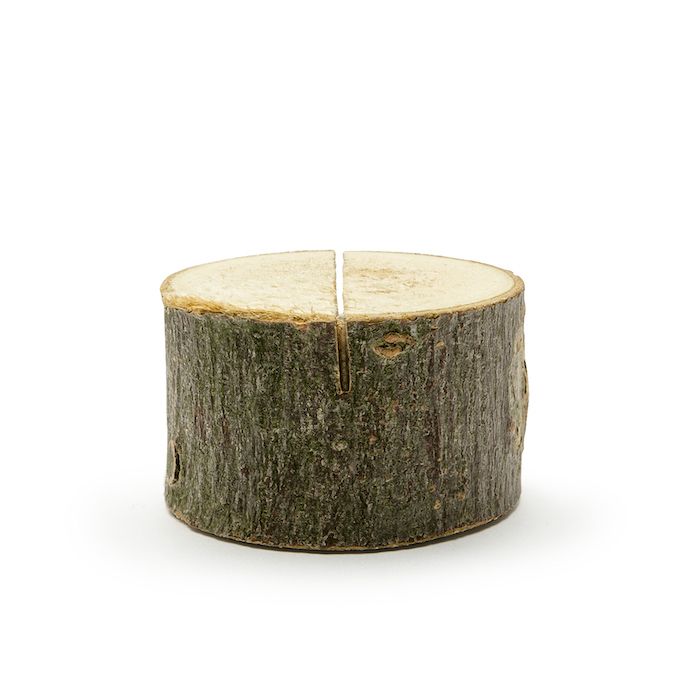 Houten Tafelkaart Houders 6x - 3-4 cm