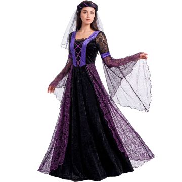 Gothic Prinses kostuum van fluweel