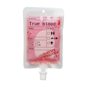 Bloedzakken voor drankjes 6x - 150 ml