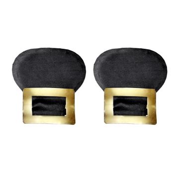 Schoengespen Goud Leder Look