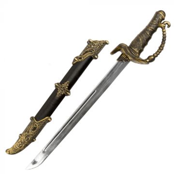 Piratensabel met schede - 52 cm