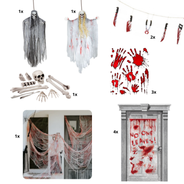 Halloweenpakket voor de bar