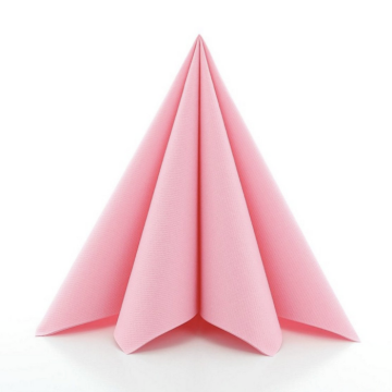 Luxe servetten roze 12x - 40x40 cm