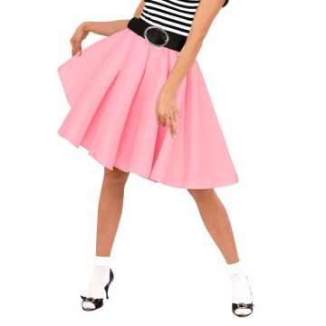 Roze rock-'n-roll-rok - One size