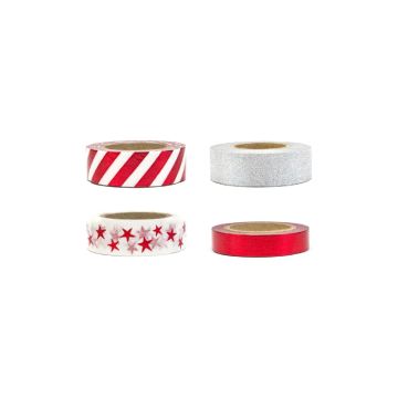 Decoratietape mix 4x - 10 m