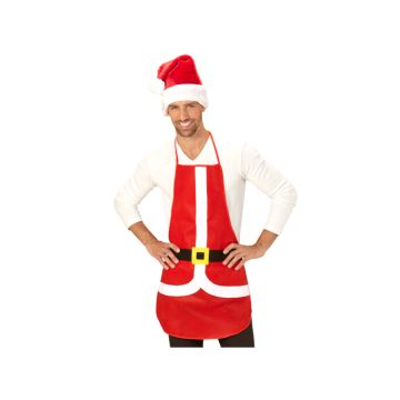 Kerstschort rood 75x54 cm