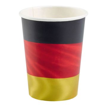 Duitsland Papieren Bekers 6x - 500 ml