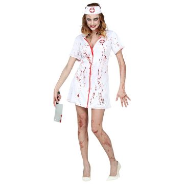 Zombie bloederige verpleegster