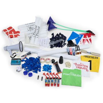 Blauwe studentenwagen basispakket deluxe