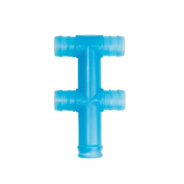 4-weg adapter voor biertap knockout in blauw
