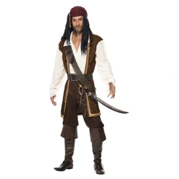 Jack Sparrow piratenkostuum voor mannen