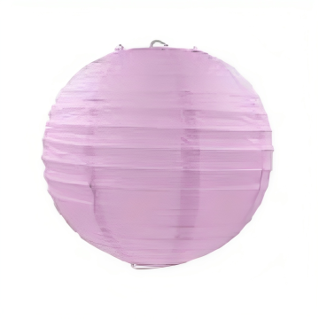 Pastel lila papieren lantaarn 40 cm