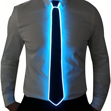 LED stropdas Blauw