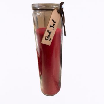 Licht in glas rood Det Gamle Apotek