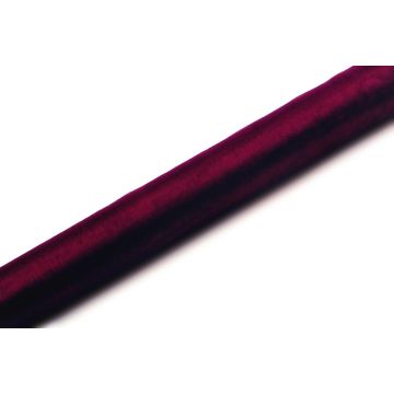 Organza Tafelloper Diep Rood - 9 Meter