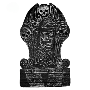 Halloween gravsten - 30x59 cm