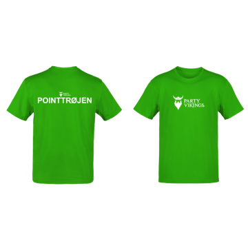 Groene punt t-shirt - unisex