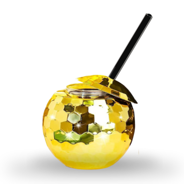 Discobal cocktailglas goud - 500 ml