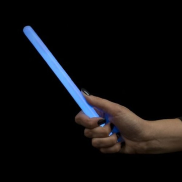 Jumbo kniklicht blauw 1,2x25 cm