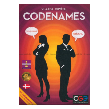 Codenames spel - Deens