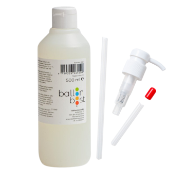 Ballonboost met pomp - 500 ml