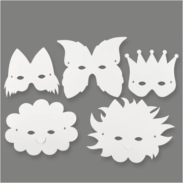 DIY schilder zelf maskers 5x - 15-20 cm