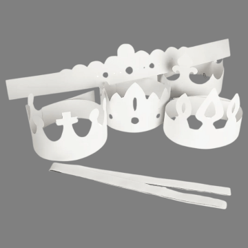 DIY schilder zelf kronen 5x