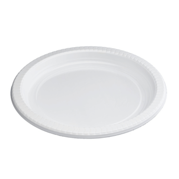 Plastic diepe bord 25x - ø22 cm
