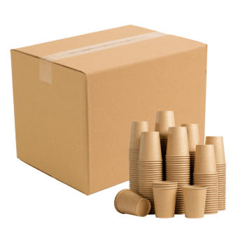 Papieren koffiebekers 1000x - 290 ml