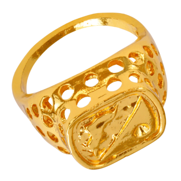 Chunky gouden ring