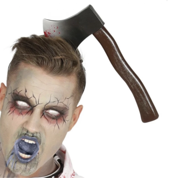 Hoofdband met bloederige bijl