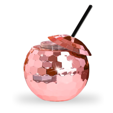 Discobal cocktailglas rosegoud - 500 ml