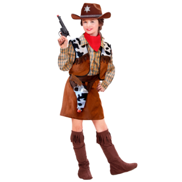 Cowgirl kostuum voor kinderen