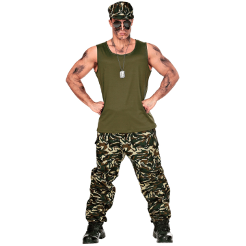 Militair kostuum - 3 delen