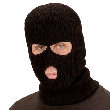 Skimasker zwart