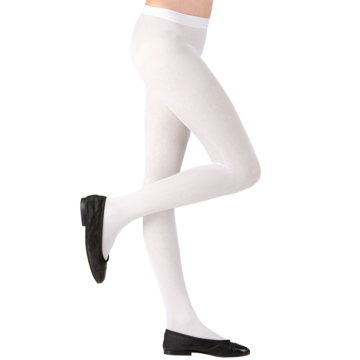 Witte panty's voor kinderen